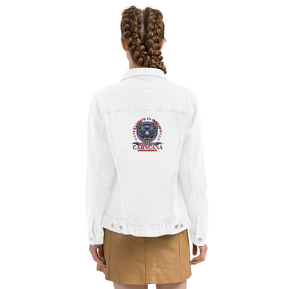 CaRaUaNa Original denim jacket white