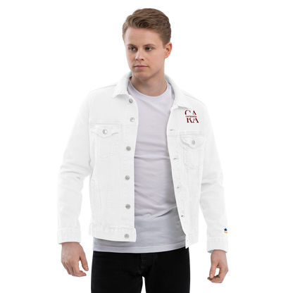 CaRaUaNa Original denim jacket white