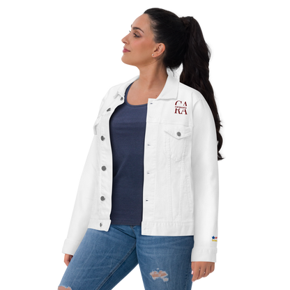 CaRaUaNa Original denim jacket white