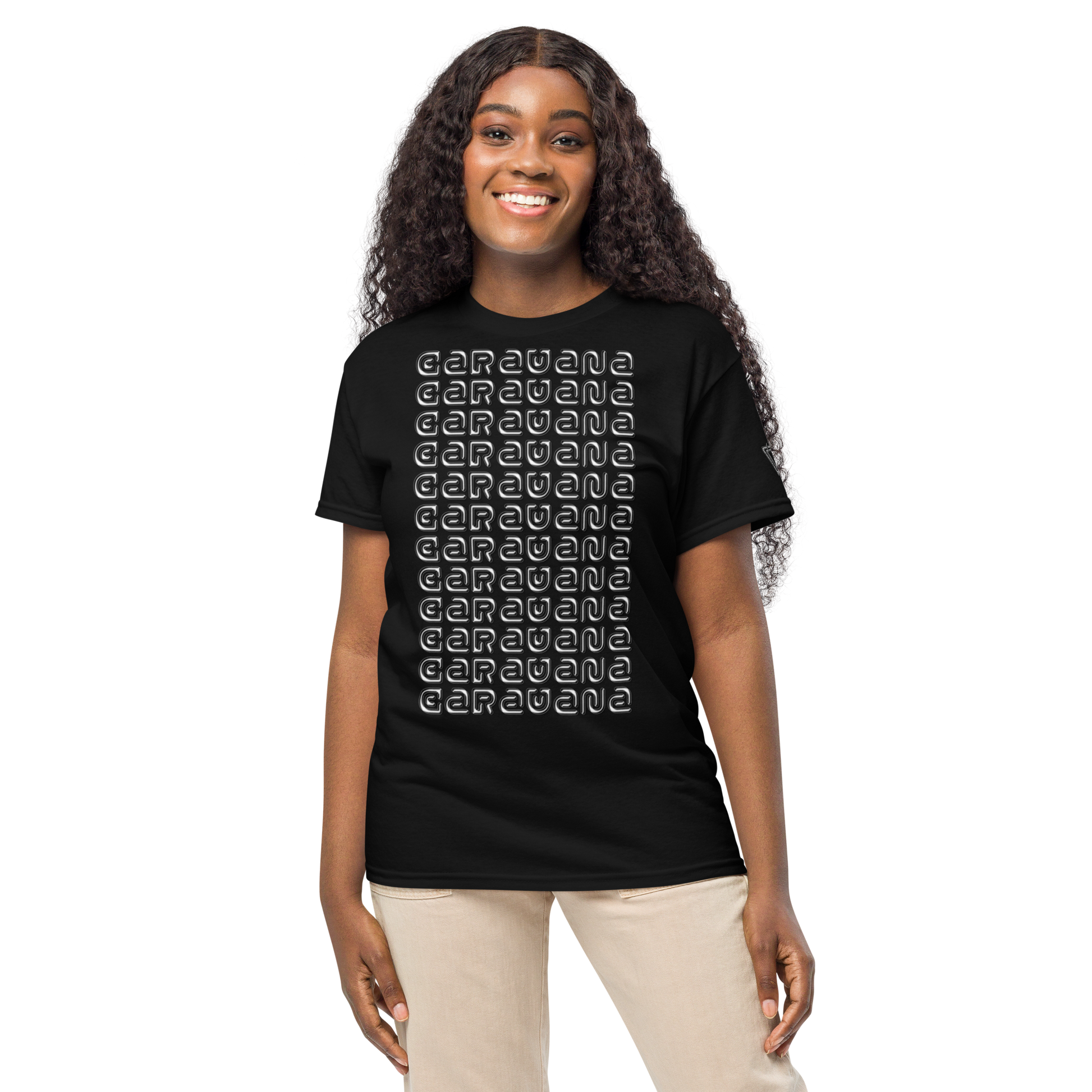 🇬🇧 🧢 Premium® T-Shirt CaRaUaNa LOGO BRAND Carauana Store