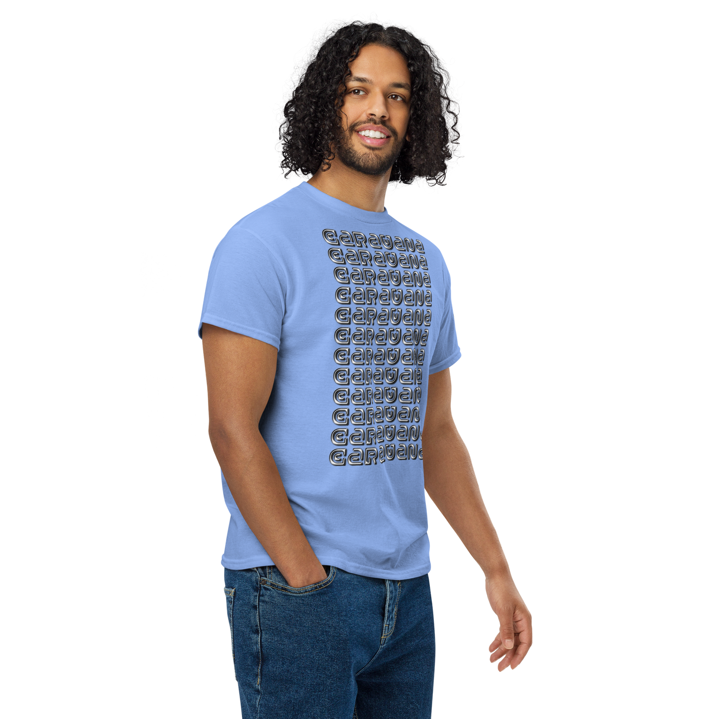 🇬🇧 🧢 Premium® T-Shirt CaRaUaNa LOGO BRAND Carauana Store