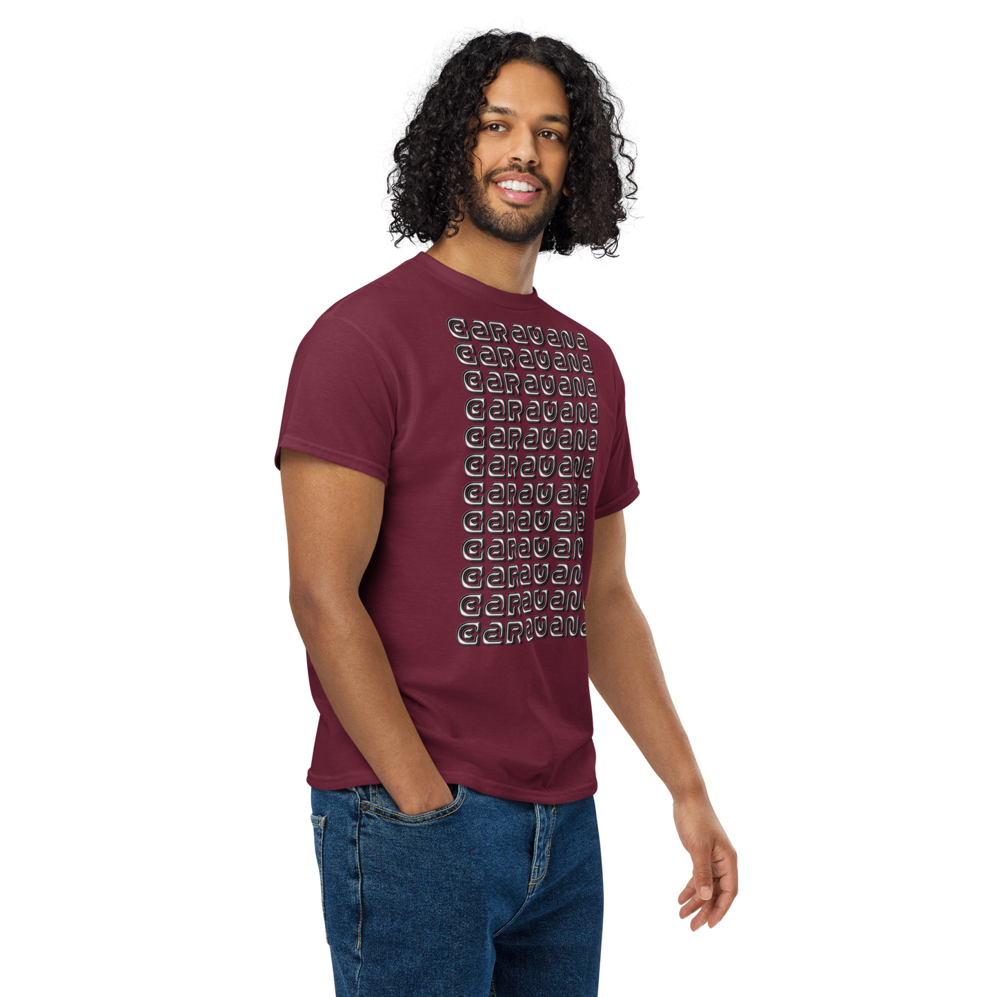 🇬🇧 🧢 Premium® T-Shirt CaRaUaNa LOGO BRAND Carauana Store