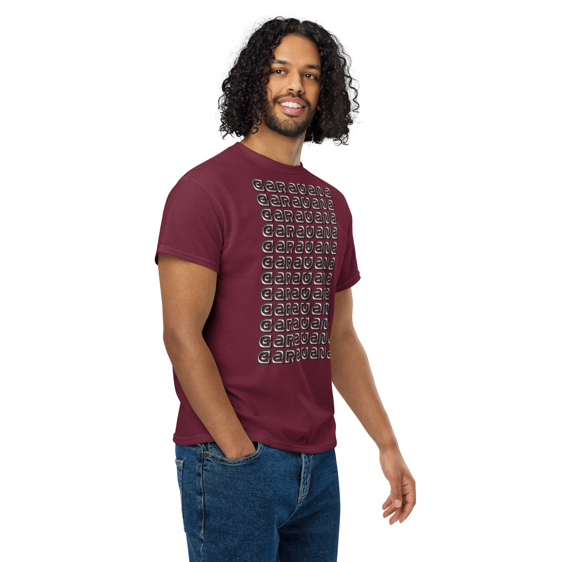 🇬🇧 🧢 Premium® T-Shirt CaRaUaNa LOGO BRAND Carauana Store