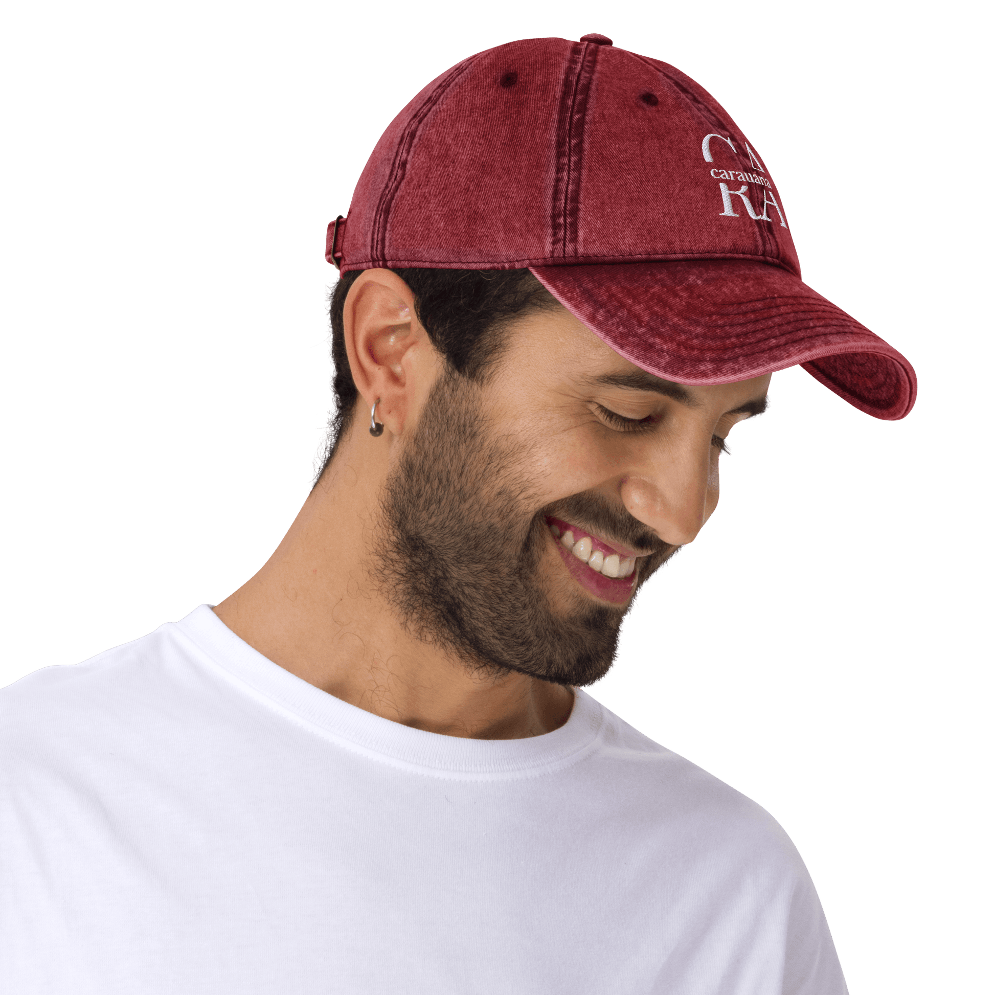 Vintage Cotton Twill Cap Men Carauana Store