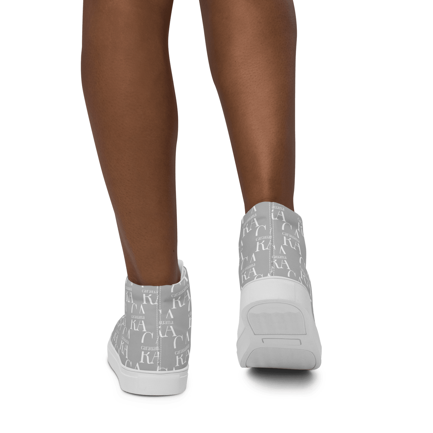 CARAUANA Hip Hop canvas shoes Grey Branded Carauana Store
