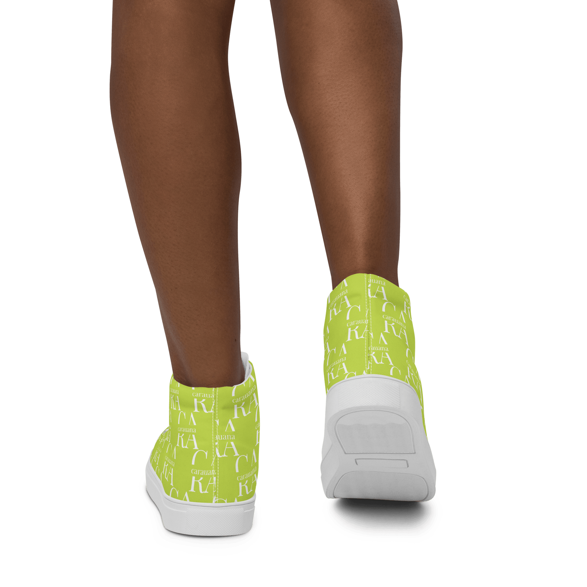 CARAUANA Hip Hop canvas shoes Lemon Branded Carauana Store