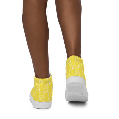 CARAUANA Hip Hop canvas shoes Yellow Branded Carauana Store