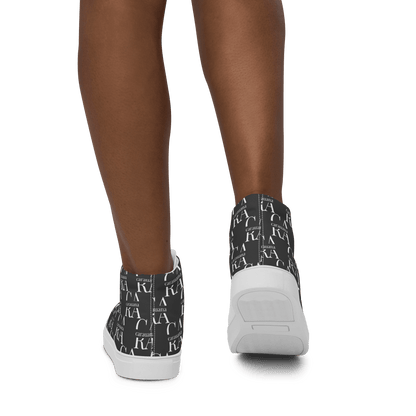 CARAUANA Hip Hop canvas shoes black Branded Carauana Store