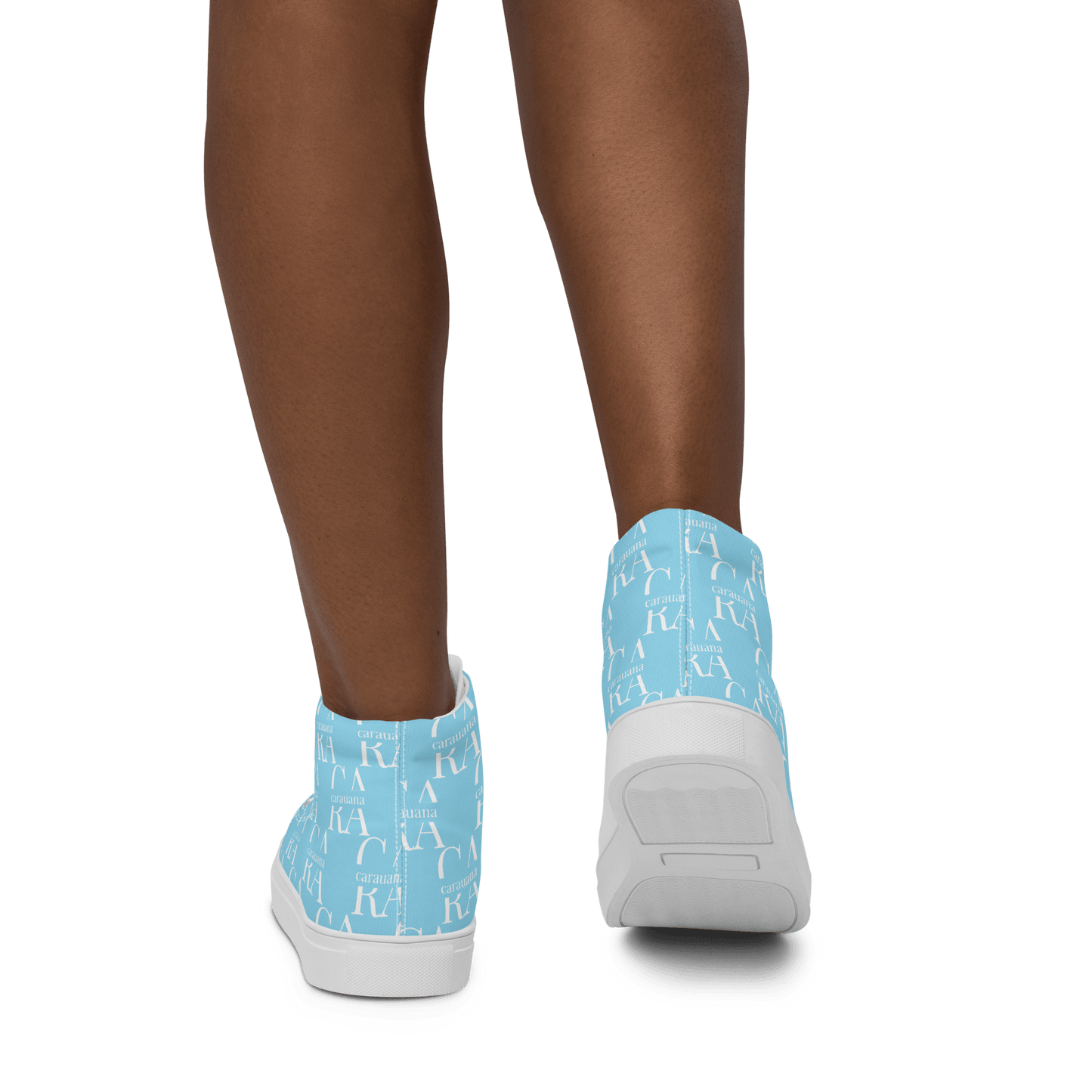 CARAUANA Hip Hop canvas shoes sky blue Branded Carauana Store