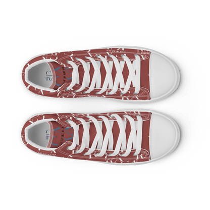 CARAUANA Hip Hop canvas shoes Brown Branded Carauana Store