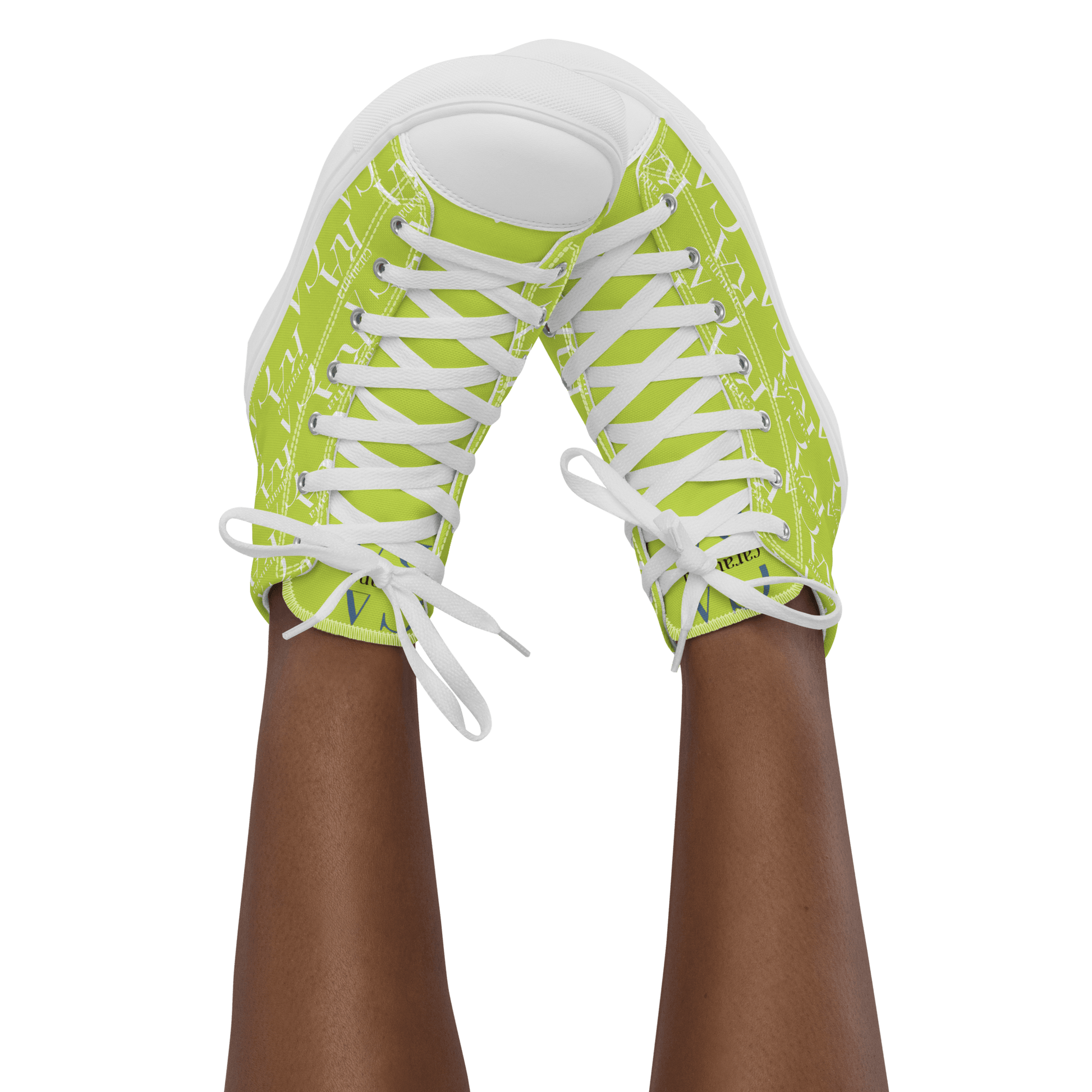 CARAUANA Hip Hop canvas shoes Lemon Branded Carauana Store