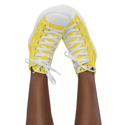 CARAUANA Hip Hop canvas shoes Yellow Branded Carauana Store