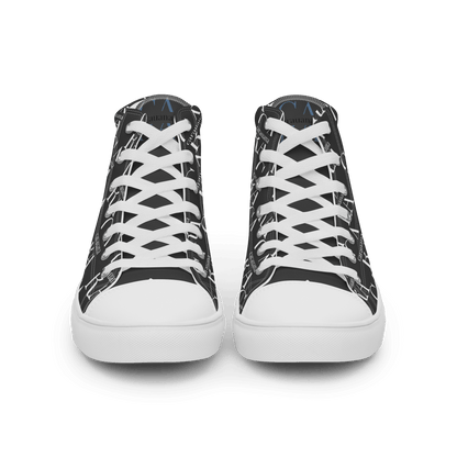 CARAUANA Hip Hop canvas shoes black Branded Carauana Store