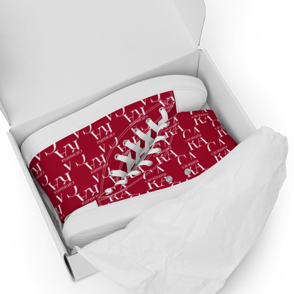 CARAUANA Hip Hop canvas shoes hot Red Branded Carauana Store