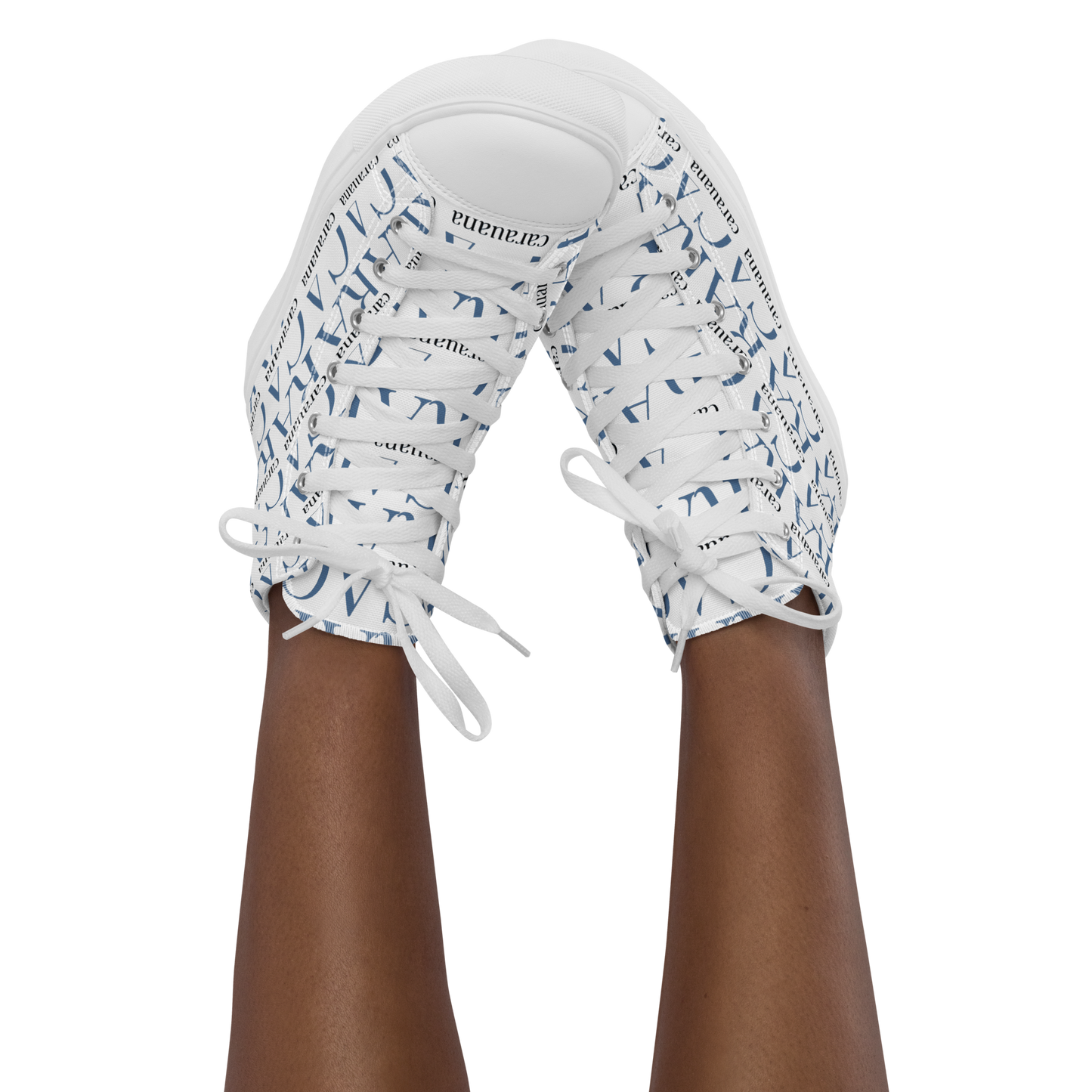 CARAUANA Fashionable canvas high top white Carauana Store