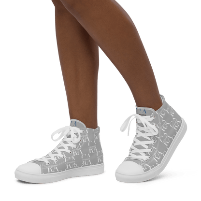 CARAUANA Hip Hop canvas shoes Grey Branded Carauana Store