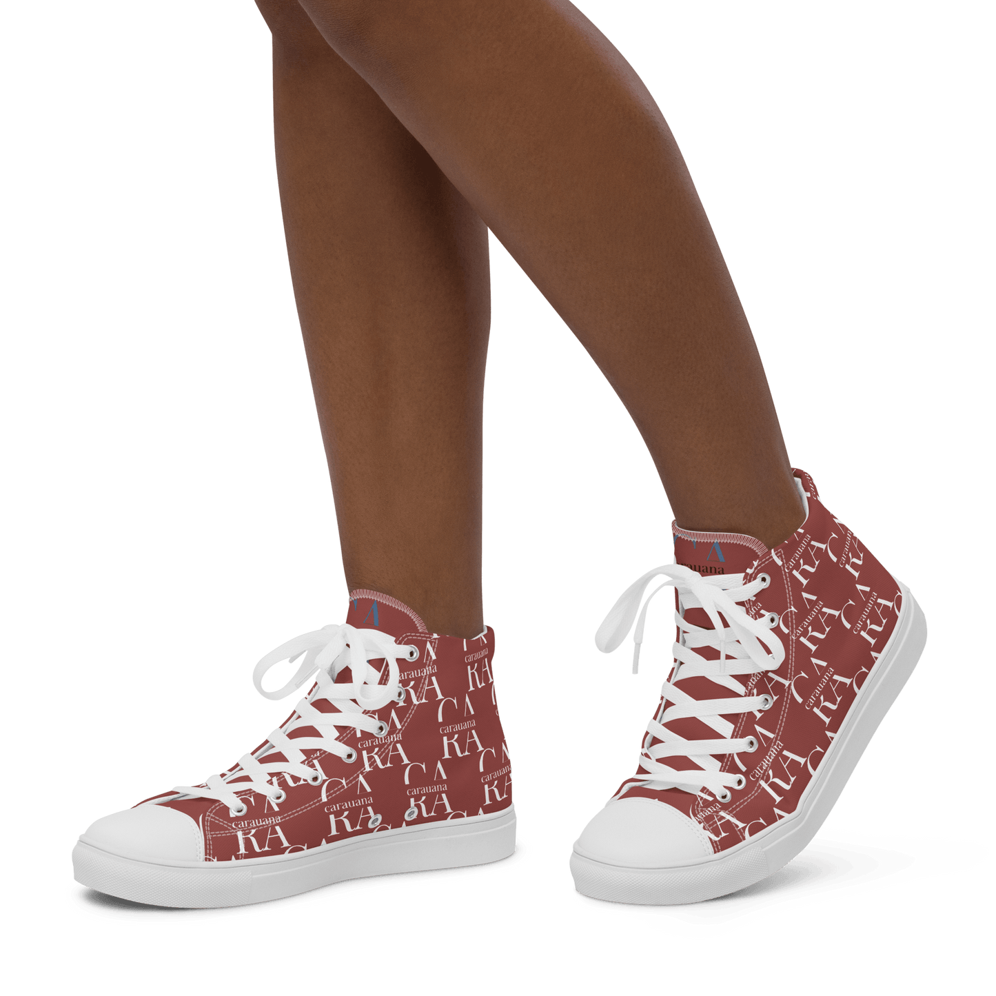 CARAUANA Hip Hop canvas shoes Brown Branded Carauana Store