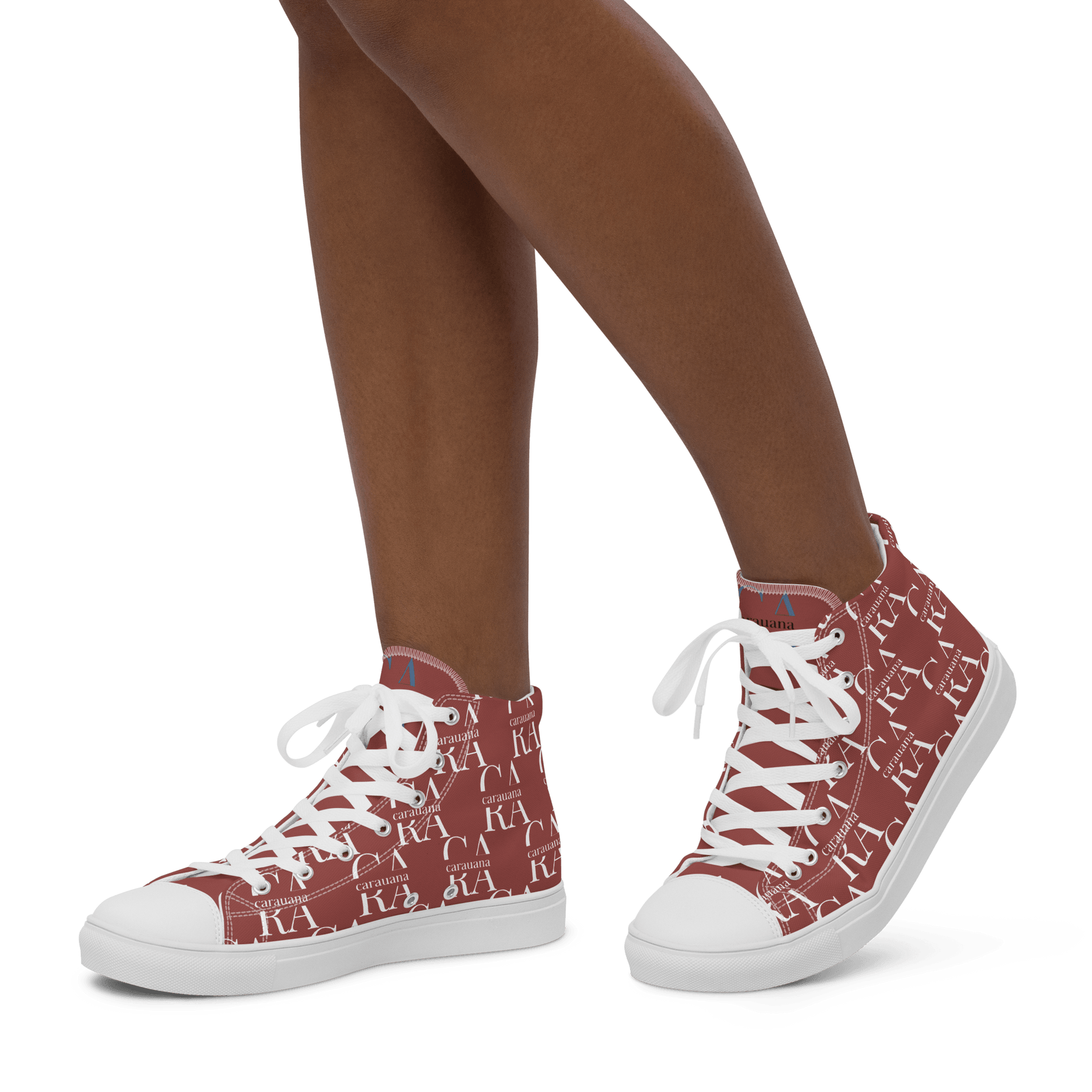 CARAUANA Hip Hop canvas shoes Brown Branded Carauana Store