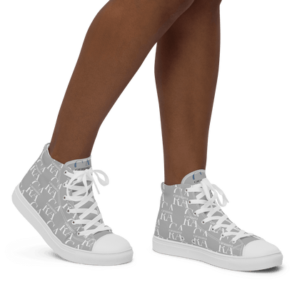 CARAUANA Hip Hop canvas shoes Grey Branded Carauana Store
